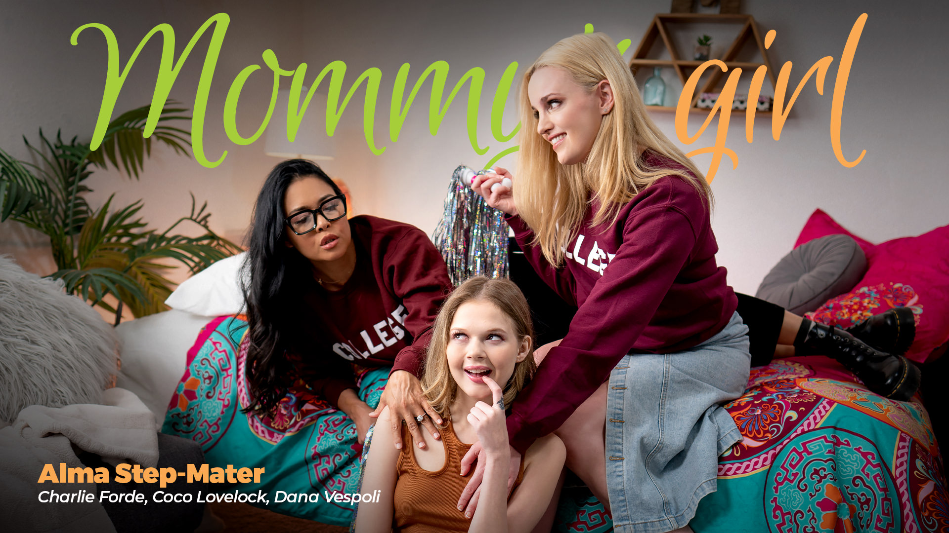 Alma Step-Mater - Dana Vespoli, Coco Lovelock, Charlie Forde Alma Step-Mater - Dana Vespoli, Coco Lovelock, Charlie Forde