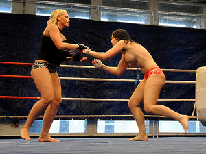 NudeFightClub presents Kathia Nobili vs Angell Summers with Kathia Nobili, Angell Summers in Nude Fight Club by 21 Sextury
