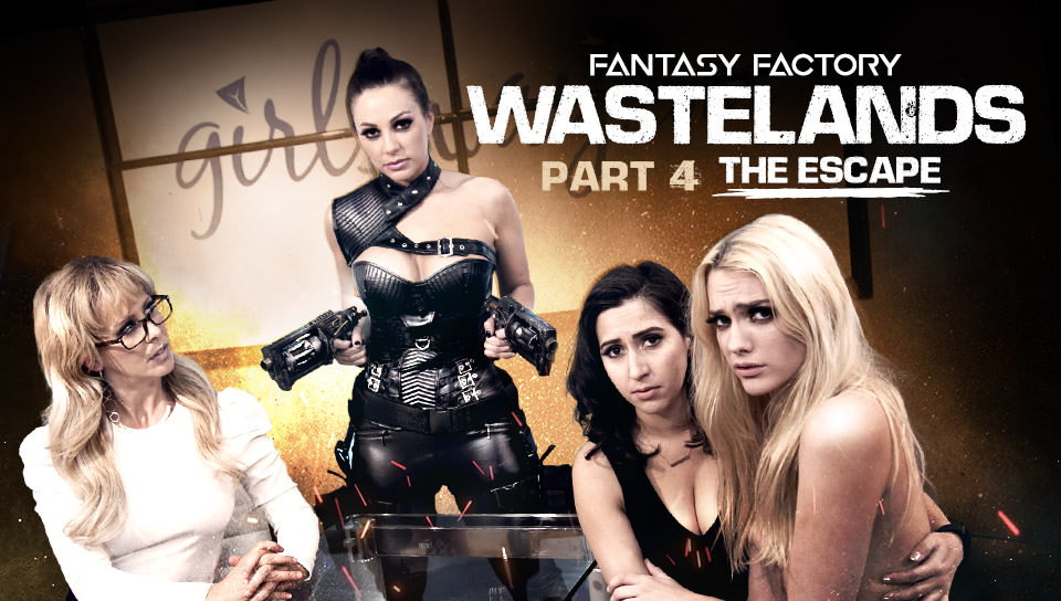 Fantasy Factory: Wastelands (Episode 4) - April O'Neil & Abigail Mac & Cherie DeVille & Kenna James