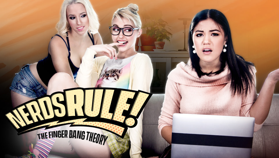 Fingerbang Porn - Nerds Rule!: The Finger Bang Theory | Watch Lesbian Porn on ...